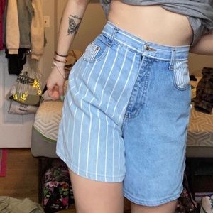 Vintage 80’s STEEL Jean Shorts